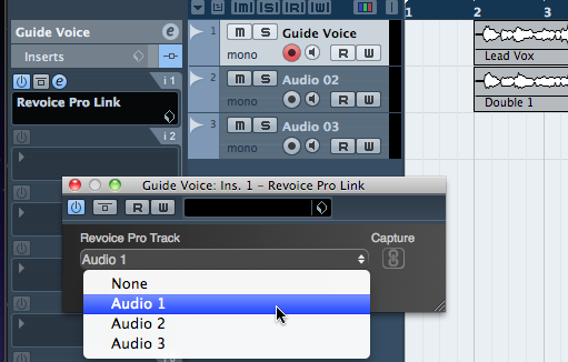 VST3 Link - Track Select